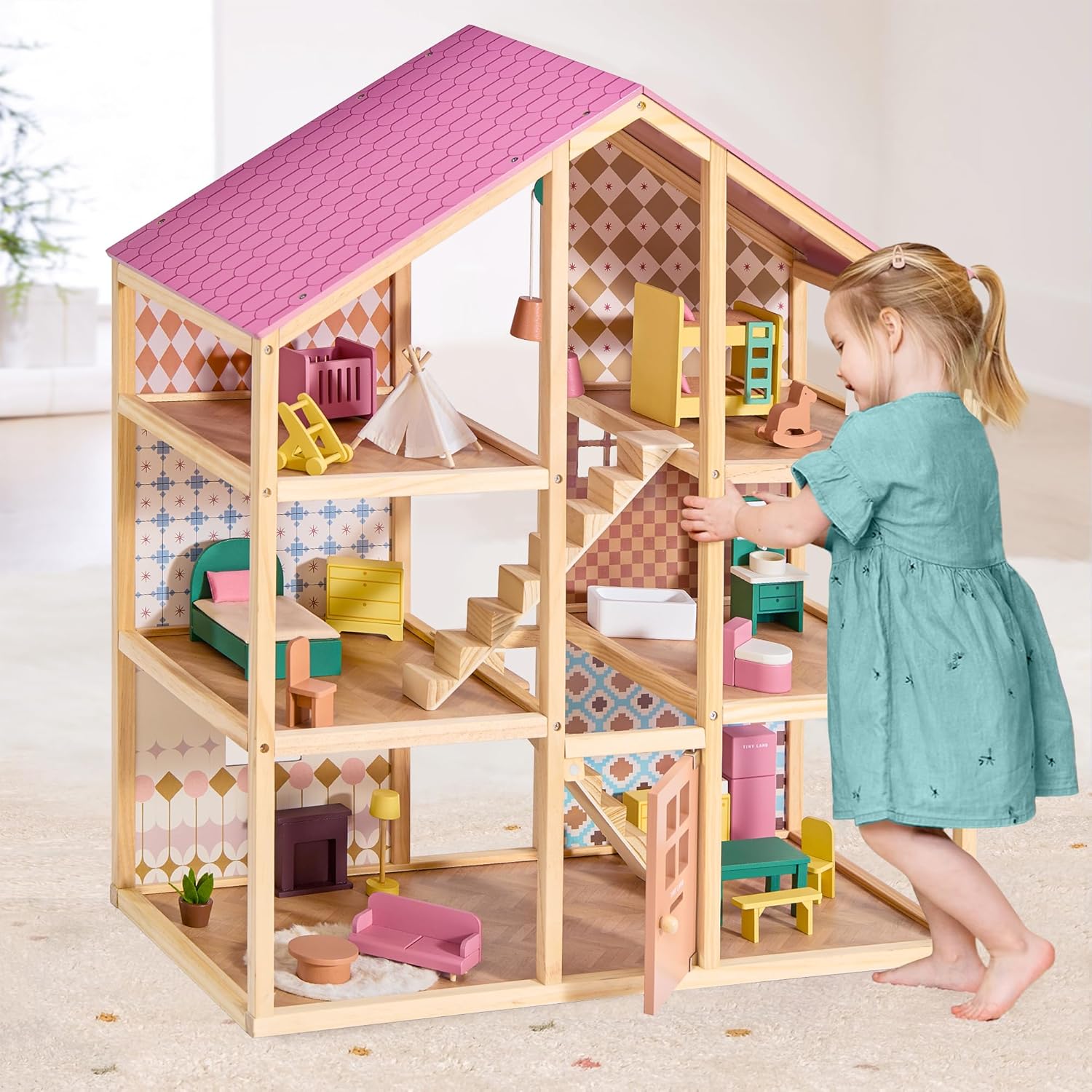 Montessori Shelf Toy - Estantería Montessori para Libros y Juguetes