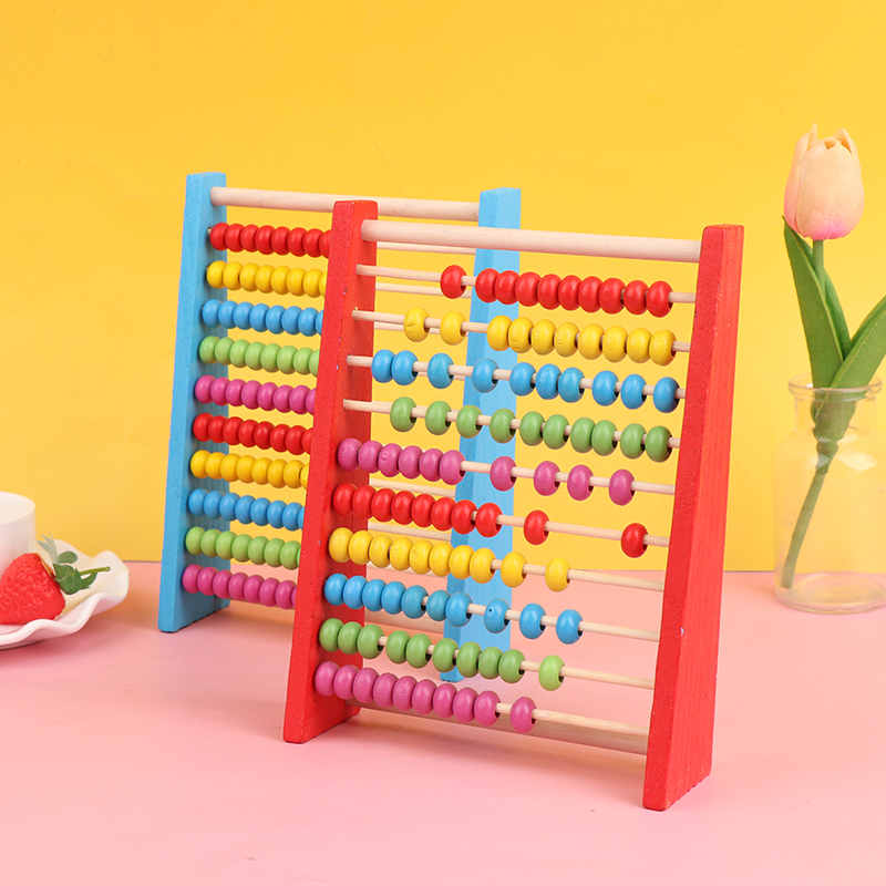 Abacus Counting Bead - Nuevo Ábaco de Madera, Juguete Educativo
