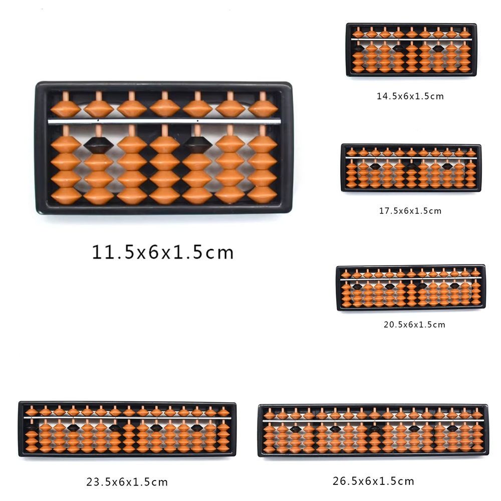Abacus Counting Bead - Nuevo Ábaco estándar de plástico, calculadora