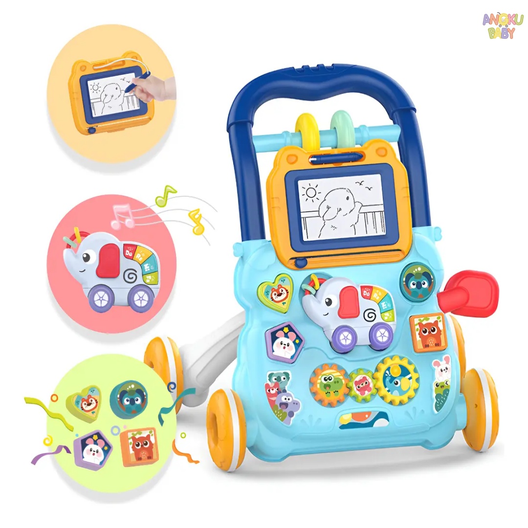 Kids Education Tips - Andador Educativo para Bebés con Tablero