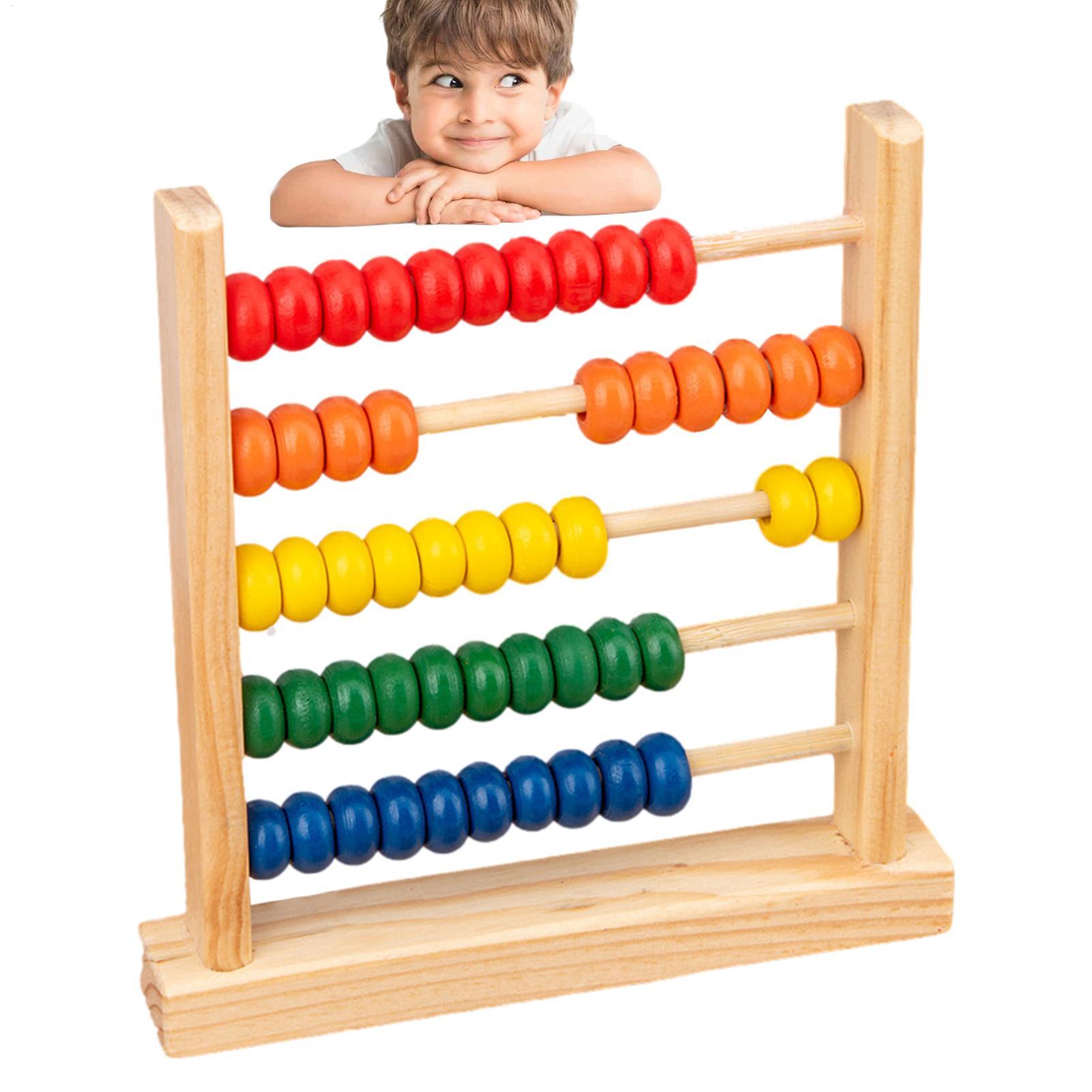 Ábaco de madera con cuentas co - Abacus Counting Bead reseña y precio