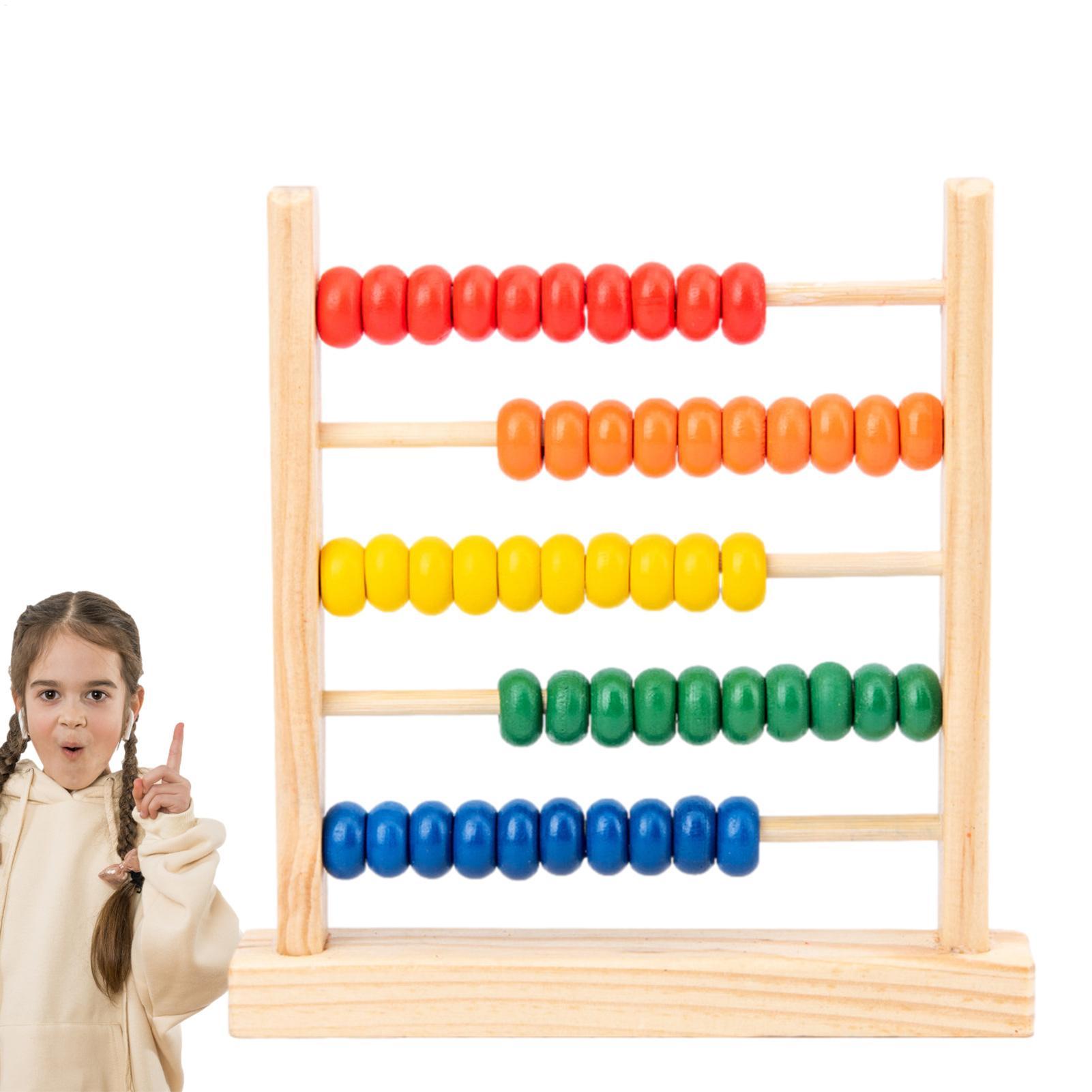 Ábaco de madera con cuentas co - Abacus Counting Bead reseña y precio
