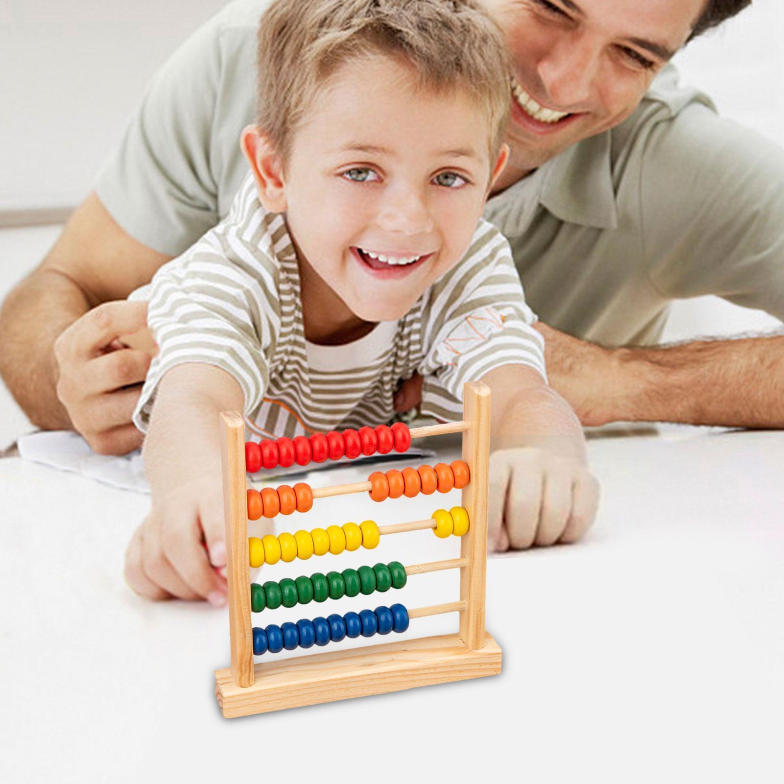 Ábaco de madera con cuentas co - Abacus Counting Bead reseña y precio