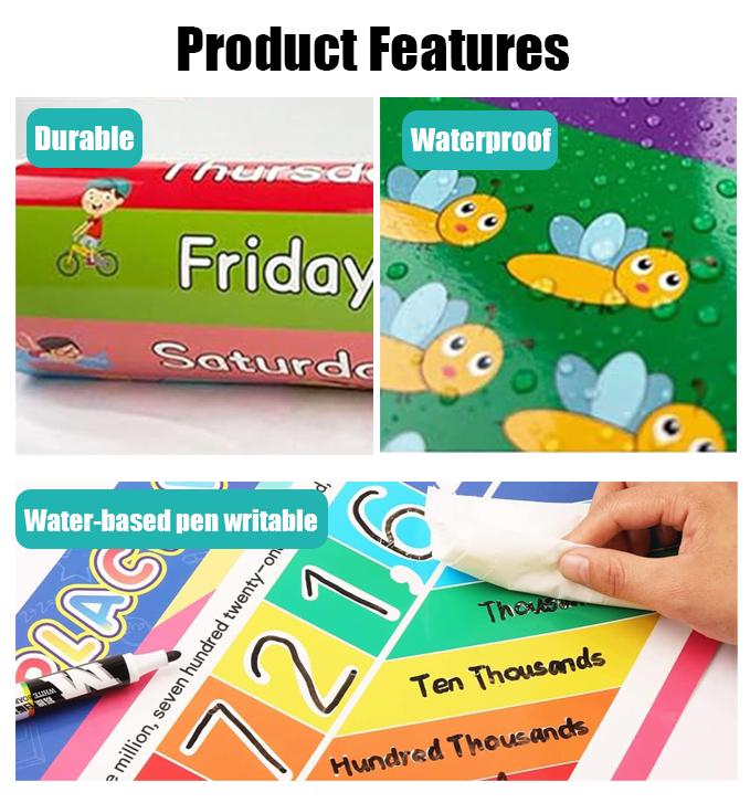 16 Pósters Educativos para Niñ - Kids Educational Poster reseña y precio