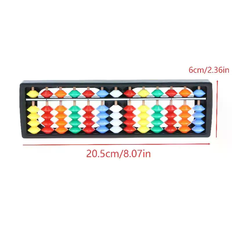 Ábaco de plástico, calculadora - Abacus Counting Bead reseña y precio