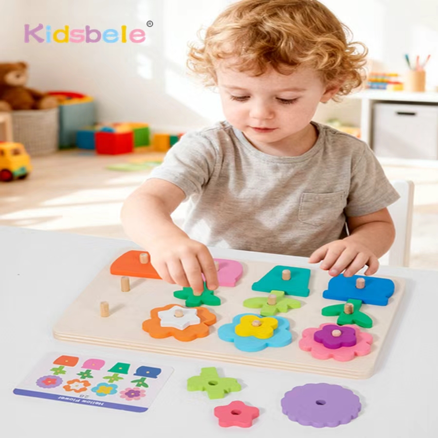 Rompecabezas de flores de made - Kids Education Card reseña y precio