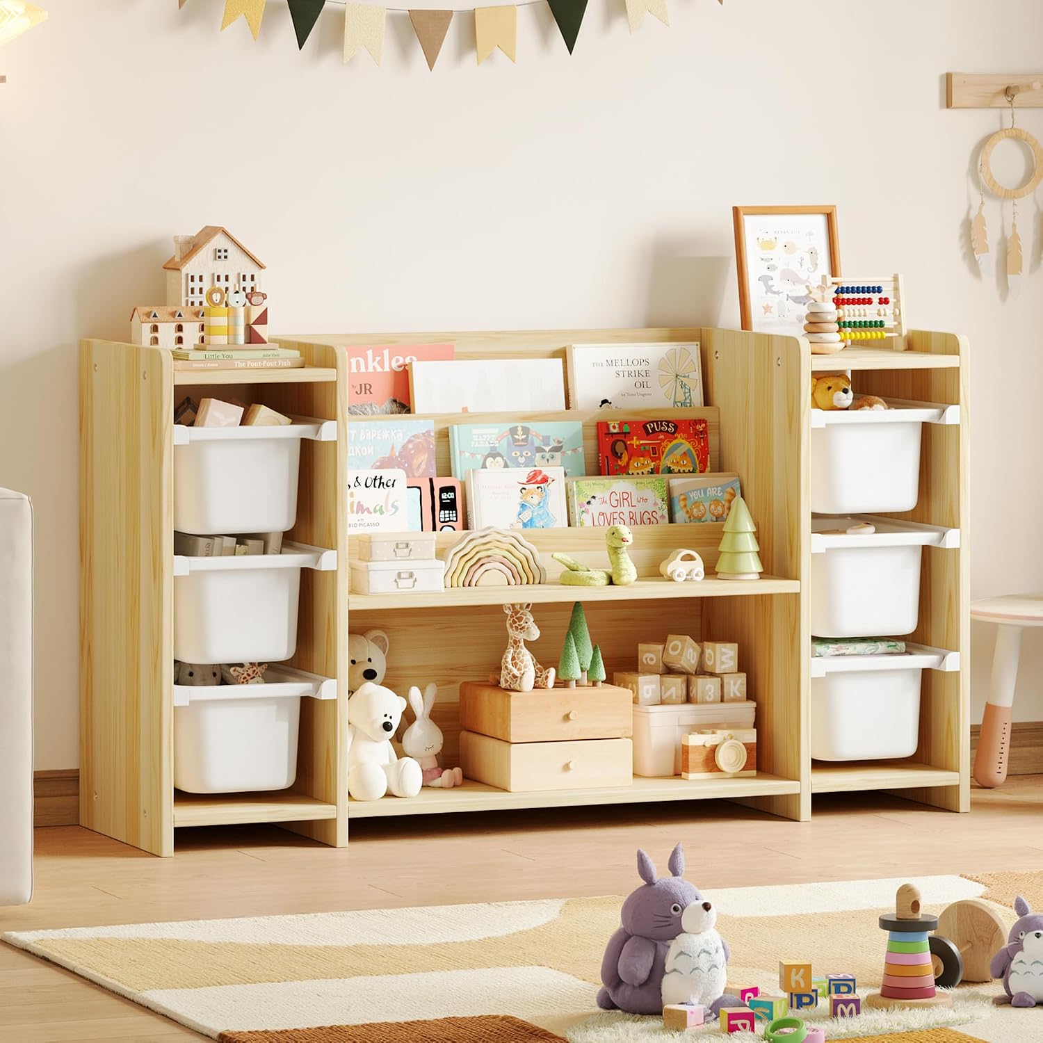 Organizador de Juguetes para N - Montessori Shelf Toy reseña y precio