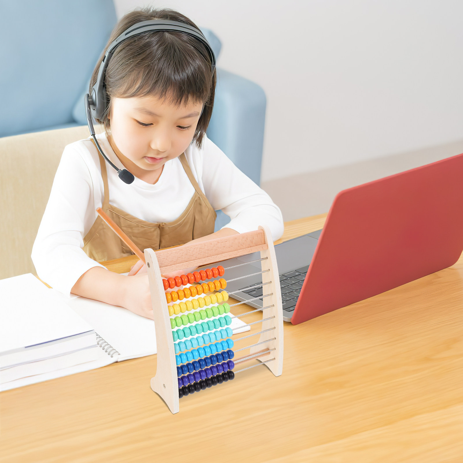 1 Juego de Abaco Educativo de  - Abacus Counting Bead reseña y precio