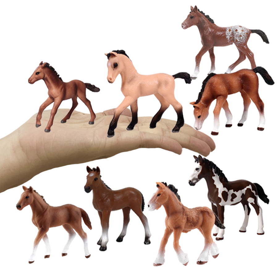 Figuras de Caballos, Animales  - Kids Education Material reseña y precio