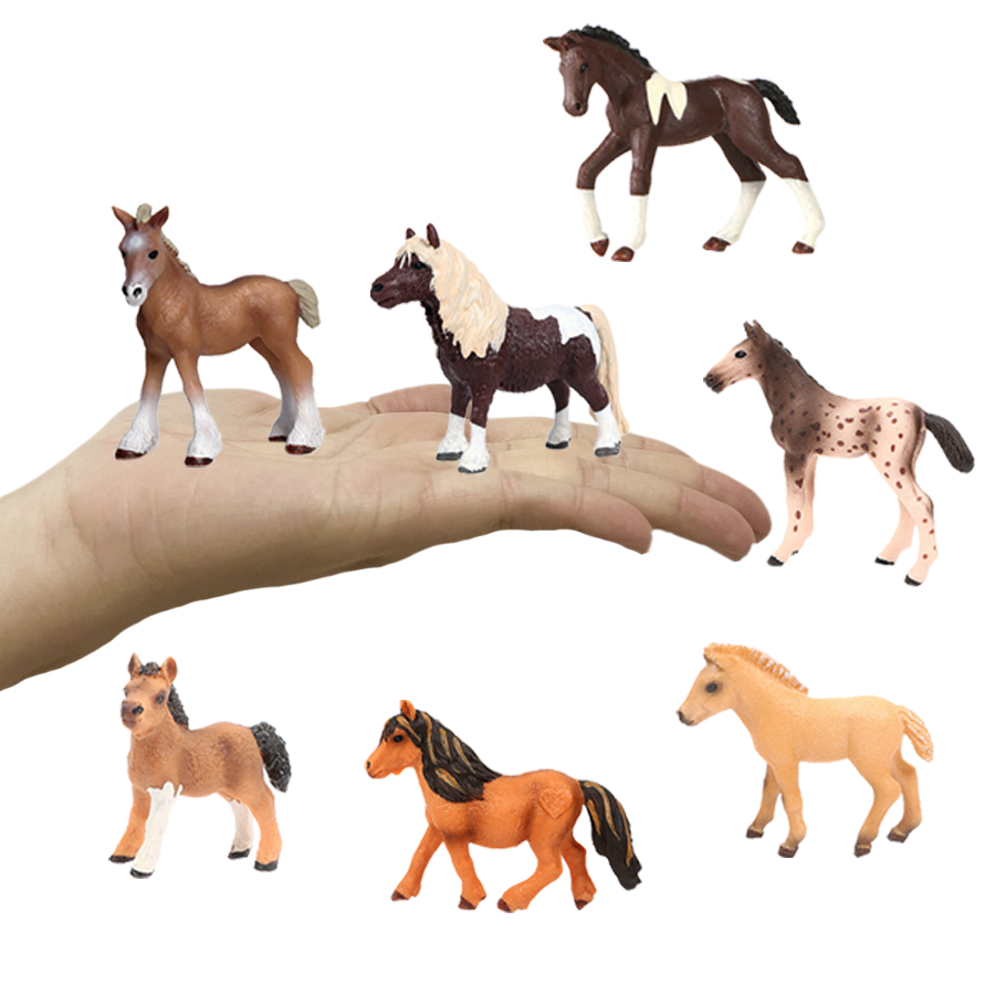Figuras de Caballos, Animales  - Kids Education Material reseña y precio
