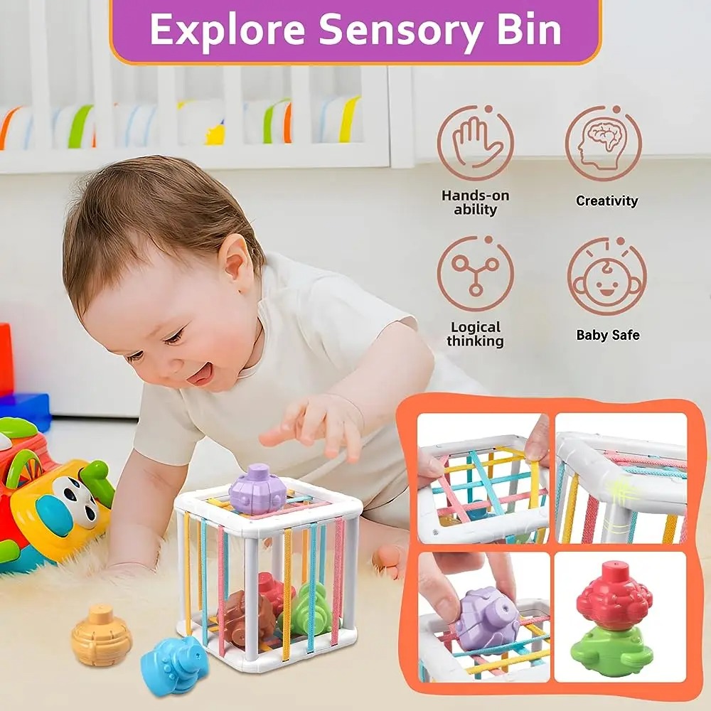 Cubo de Clasificación de Forma - Kid Education reseña y precio