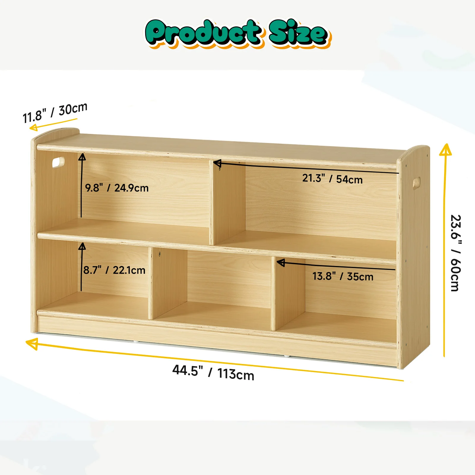 Gabinete Montessori de madera  - Montessori Shelf Toy reseña y precio