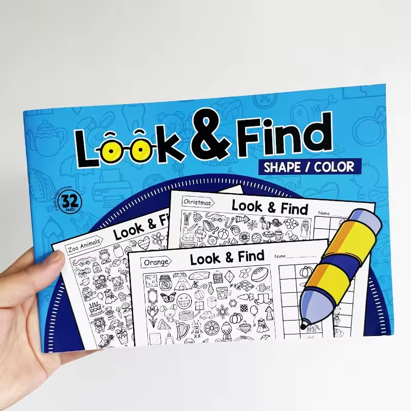 Libro para colorear Look And F - Kid Education reseña y precio