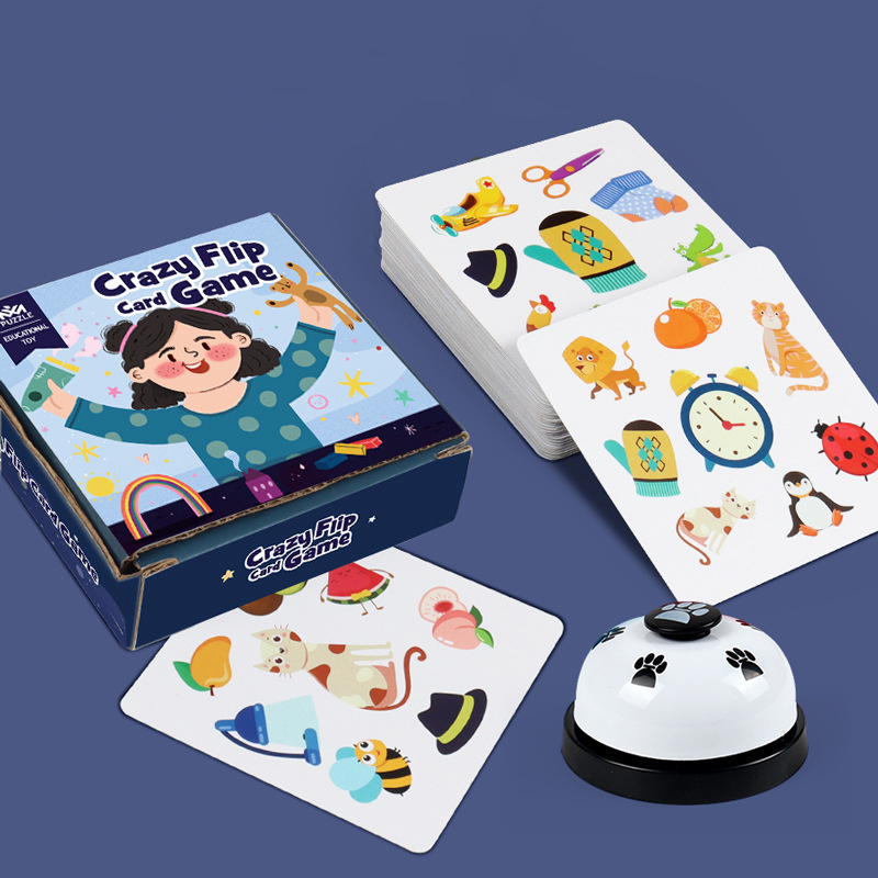 Tarjetas locas a juego con mem - Kids Education Card reseña y precio