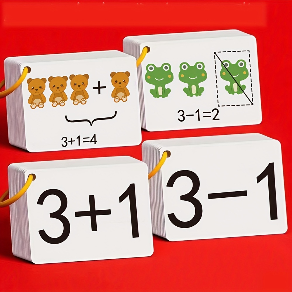 132 tarjetas con problemas de  - Kids Education Card reseña y precio