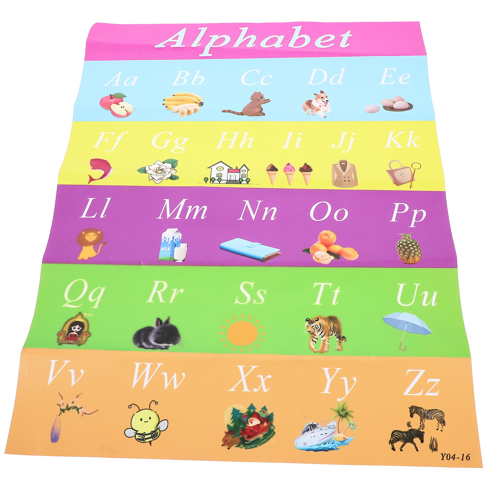 Tabla del Alfabeto Autoadhesiv - Kids Educational Poster reseña y precio