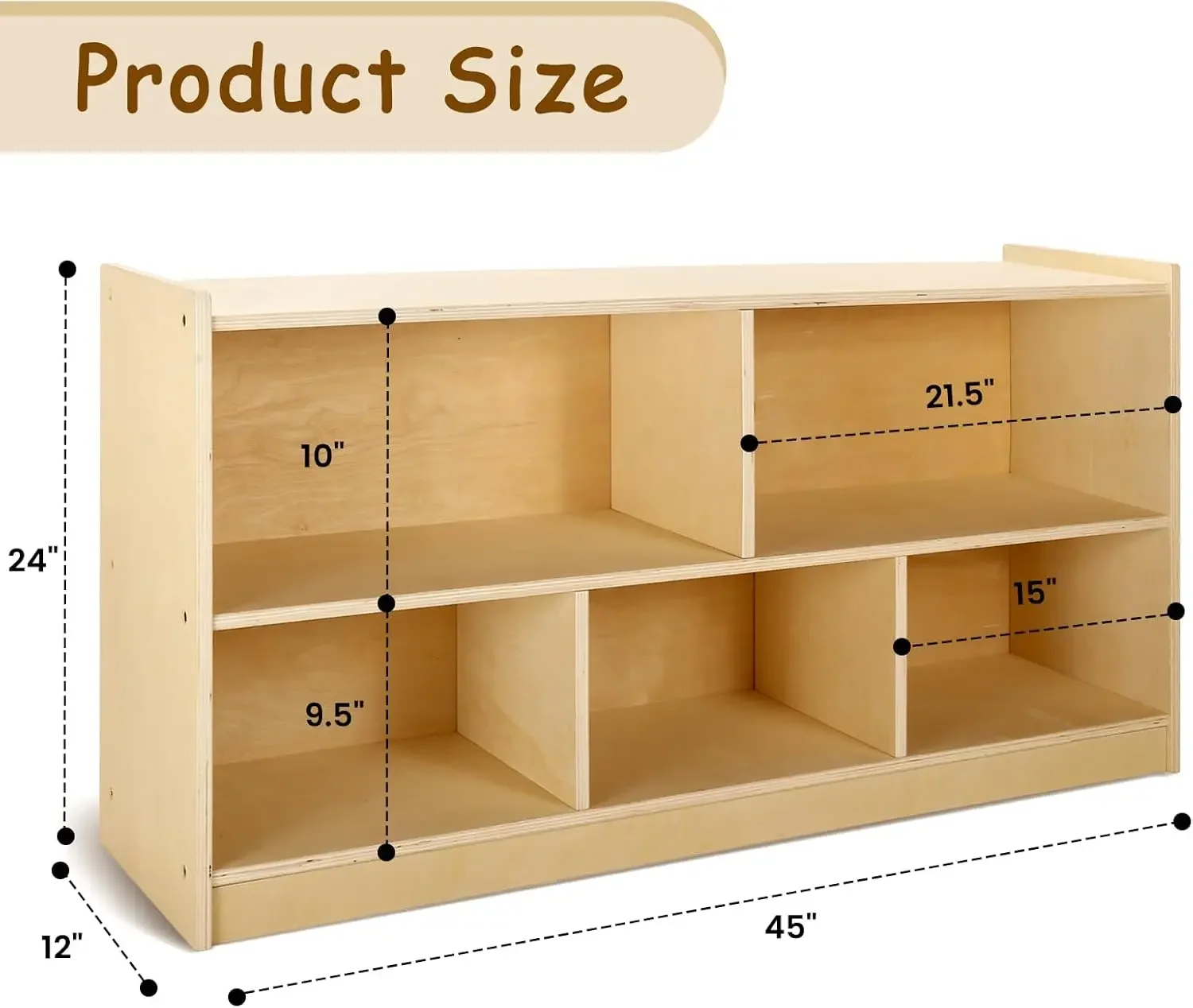 Armario de Almacenamiento de M - Montessori Shelf Toy reseña y precio