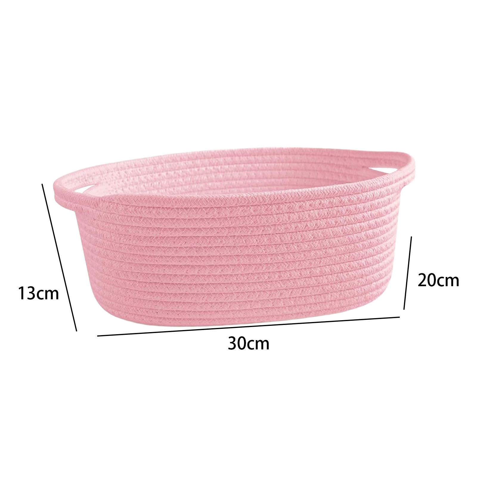 Cesta de Cuerda de Algodón Dec - Montessori Shelf Toy reseña y precio
