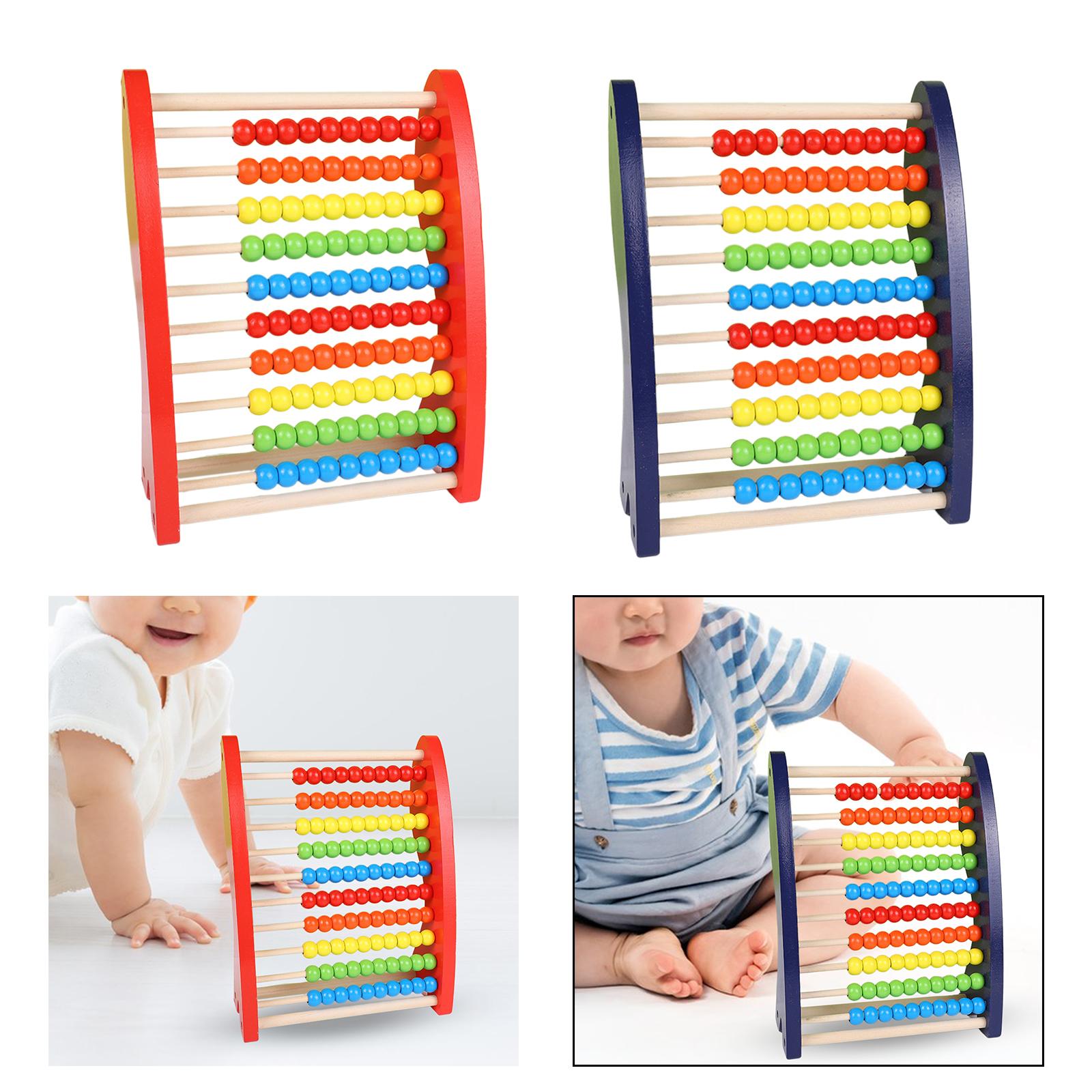 Ábaco de madera para niños, ma - Abacus Counting Bead reseña y precio