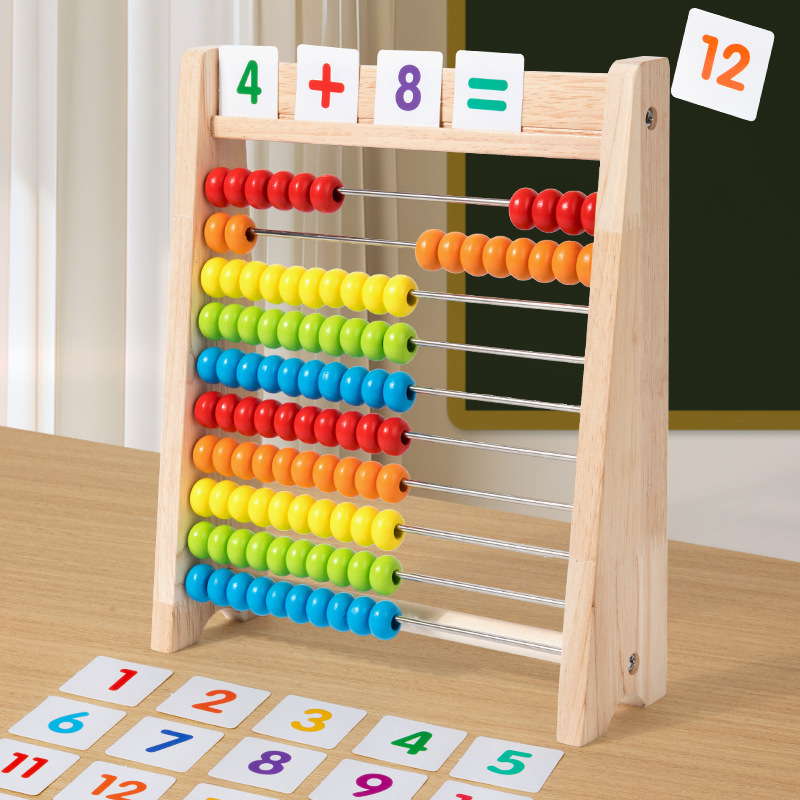 Cuentas de Madera para Contar, - Abacus Counting Bead reseña y precio
