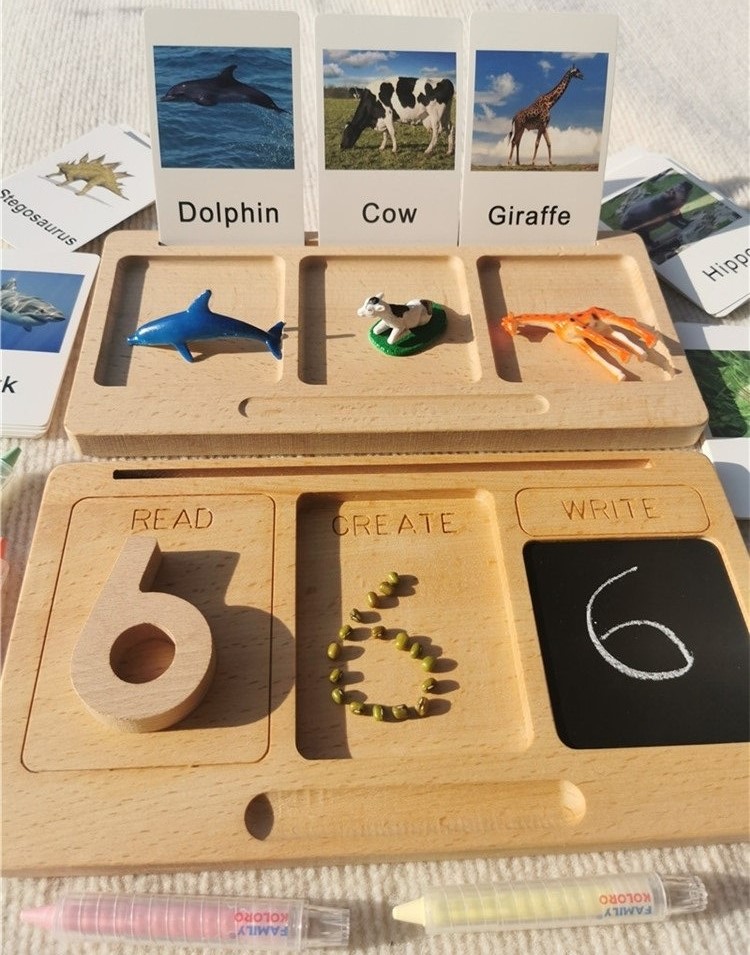 Juguetes Montessori, tableta d - Montessori Shelf Toy reseña y precio