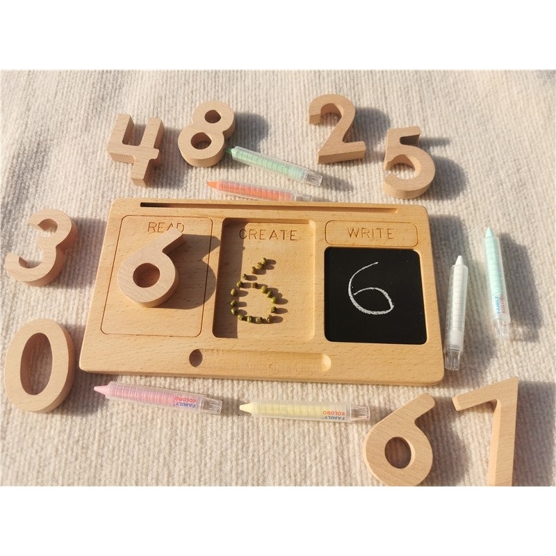 Juguetes Montessori, tableta d - Montessori Shelf Toy reseña y precio