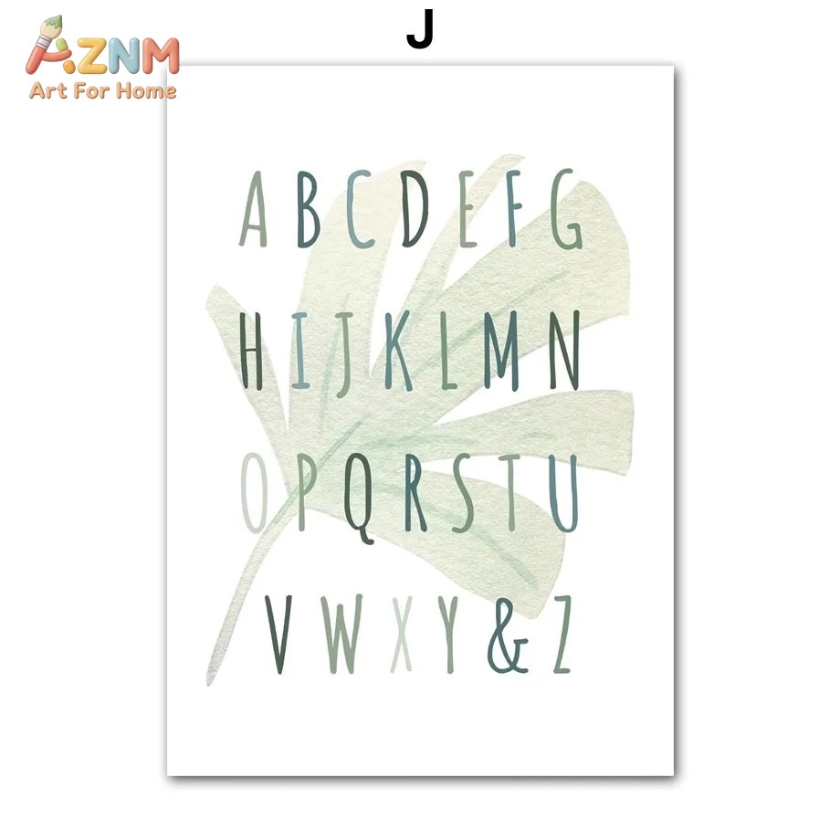 AZNM Lienzo decorativo de pare - Inspirational Kids Education Quotes reseña y precio