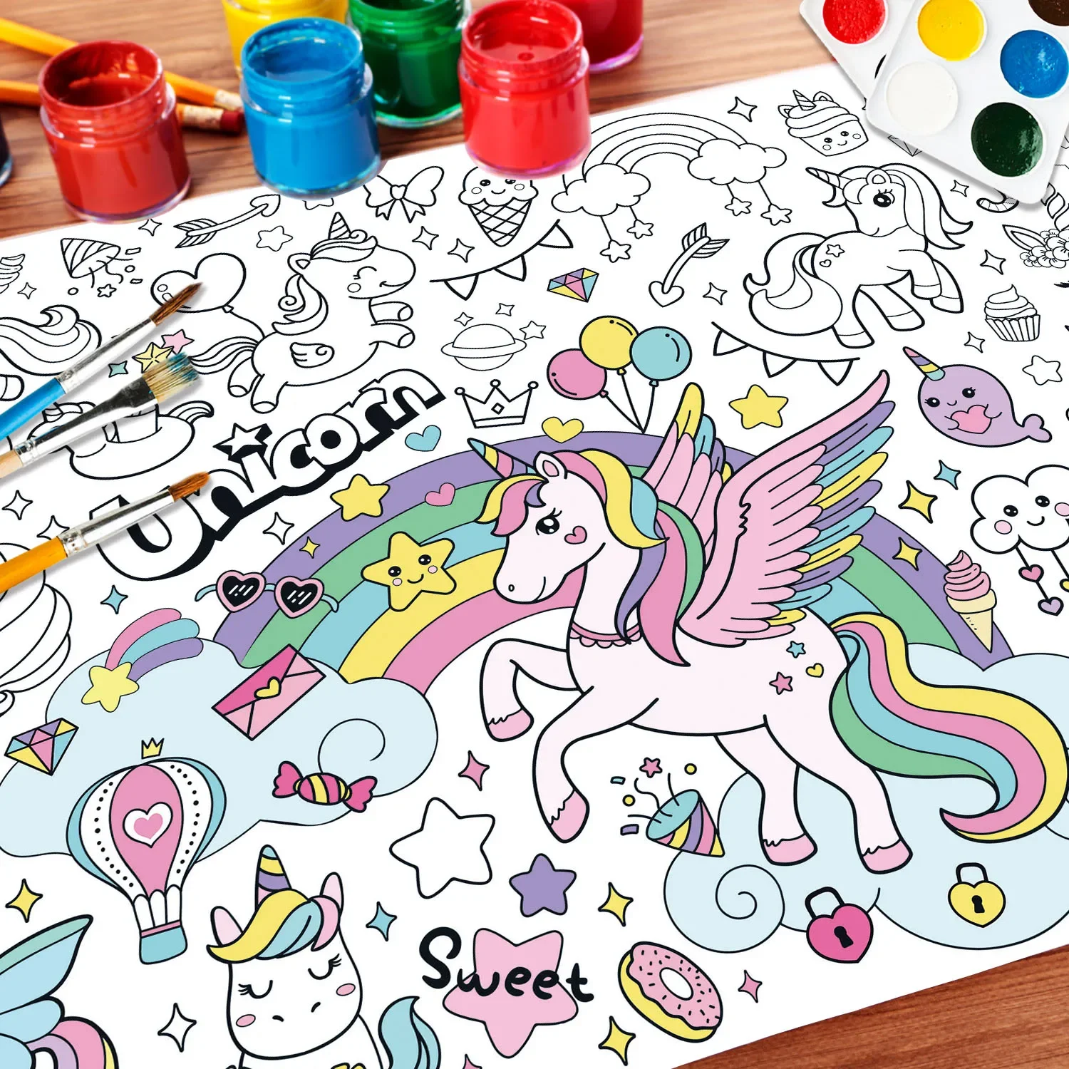 Nuevos Libros para Colorear de - Kids Educational Poster reseña y precio