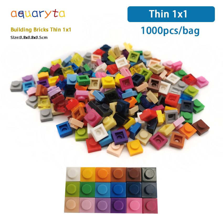 Aquaryta 1000 Uds. Ladrillos d - Kids Education Logo reseña y precio