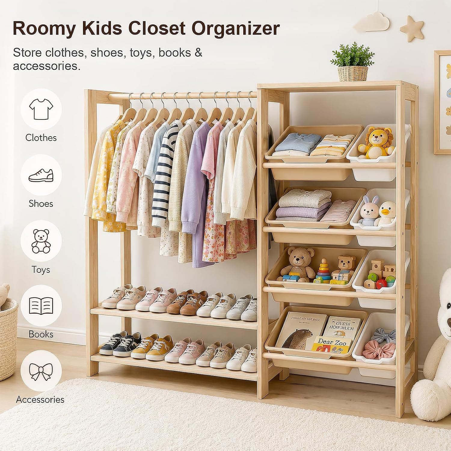 Armario Montessori para Niños  - Montessori Shelf Toy reseña y precio