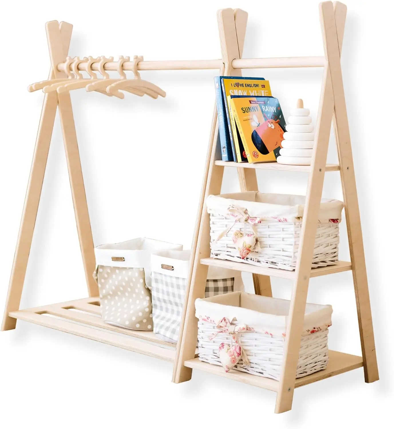 Almacenamiento de Juguetes + A - Montessori Shelf Toy reseña y precio