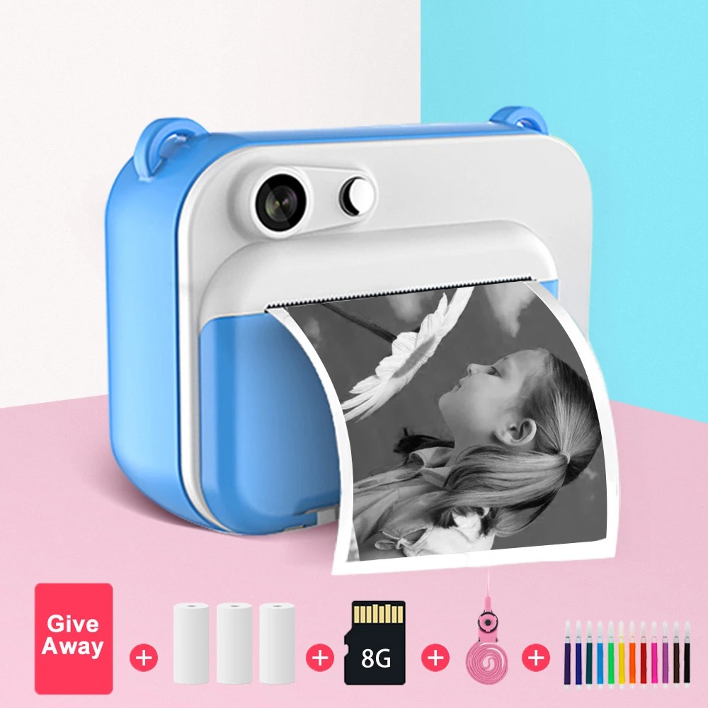 Cámara para niños con impresió - Kids Education News reseña y precio